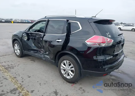 2015 Nissan Rogue Sv из США, поврежденный, VIN 5N1AT2ML0FC927272